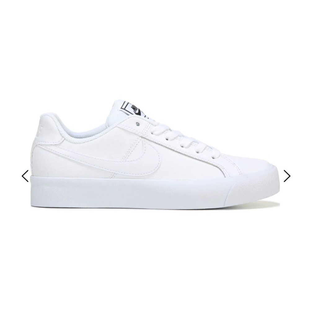 brand new nike court royale white shoes